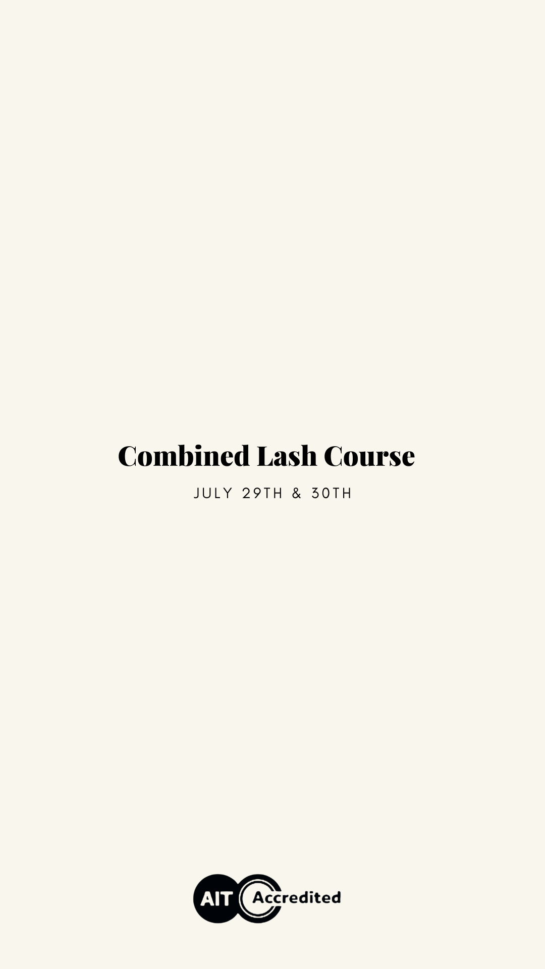 Lash Course